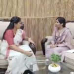 YS-Sunitha Reddy Meets Minister